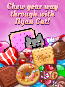 اسکرین شات بازی Nyan Cat: Candy Match 8