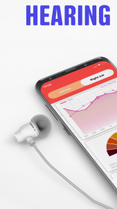 اسکرین شات 1 برنامه Hearing test, Audiogram
