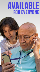 اسکرین شات 4 برنامه Hearing test, Audiogram