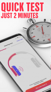 اسکرین شات 3 برنامه Hearing test, Audiogram