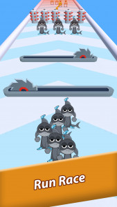اسکرین شات 1 بازی Brainzot Run: Merge Battle