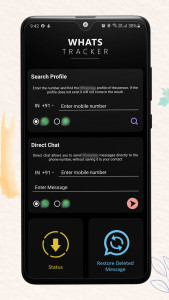 اسکرین شات برنامه Whats Tracker 5