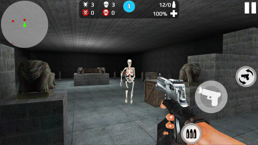 اسکرین شات بازی Skeleton Hunter: Survival 3D 3