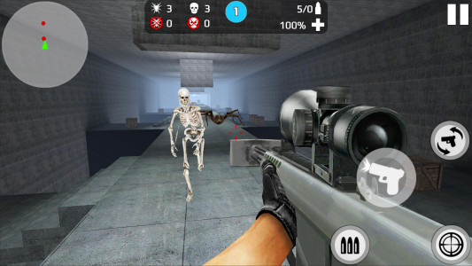 اسکرین شات بازی Skeleton Hunter: Survival 3D 5