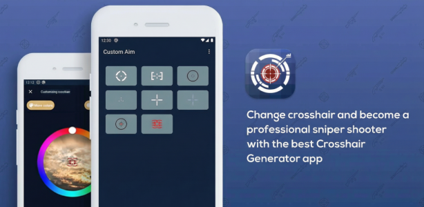 اسکرین شات 1 بازی Custom Aim - Crosshair Pro