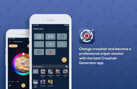 اسکرین شات بازی Custom Aim - Crosshair Pro 1