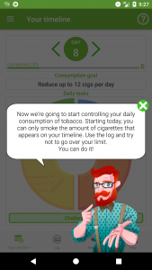 اسکرین شات برنامه Stop Tobacco. Quit Smoking App 4