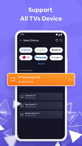 اسکرین شات 3 برنامه Universal TV Remote Control