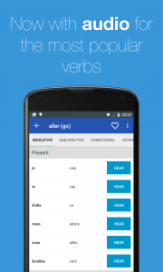 اسکرین شات برنامه French Verb Conjugator 5