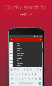 اسکرین شات برنامه Spanish Verb Conjugator 2