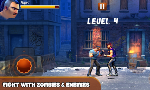 اسکرین شات بازی Zombie Road Street 3D Fighting: Fighter Games 6