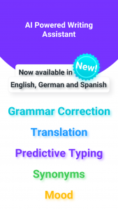 اسکرین شات برنامه Typeright: Grammar Checker 3