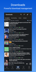 اسکرین شات 5 برنامه Podcast Republic - Podcast app