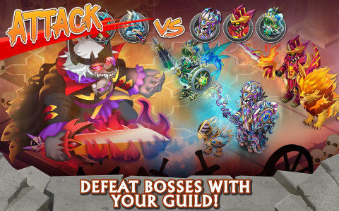 اسکرین شات 4 بازی Knights & Dragons Action RPG