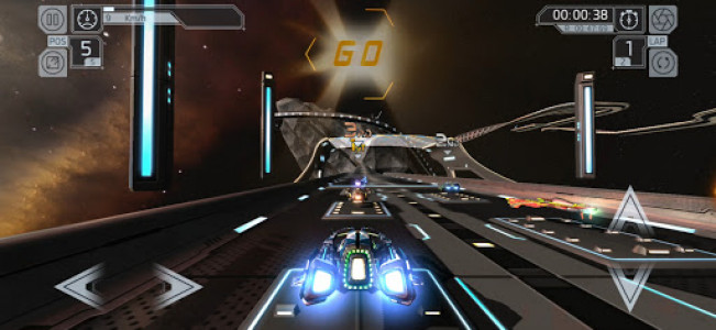 اسکرین شات بازی Cosmic Challenge Racing 1