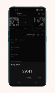 اسکرین شات برنامه Music Player GO 7