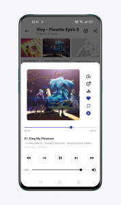 اسکرین شات برنامه Music Player GO 2