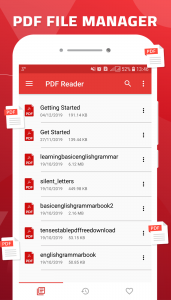 اسکرین شات 3 برنامه PDF Reader for Android