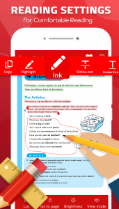 اسکرین شات 2 برنامه PDF Reader for Android