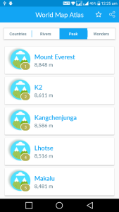 اسکرین شات 3 برنامه Offline World Map