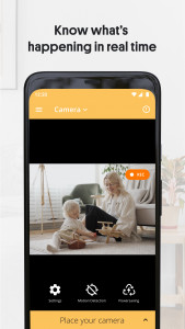 اسکرین شات برنامه AlfredCamera Home Security app 4