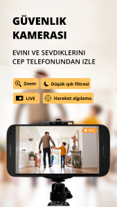 اسکرین شات 1 برنامه Alfred Home Security Camera