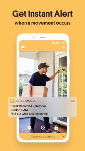 اسکرین شات برنامه Alfred Home Security Camera 3