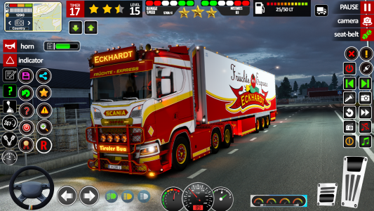 اسکرین شات بازی Truck Game 3d: Truck Simulator 3