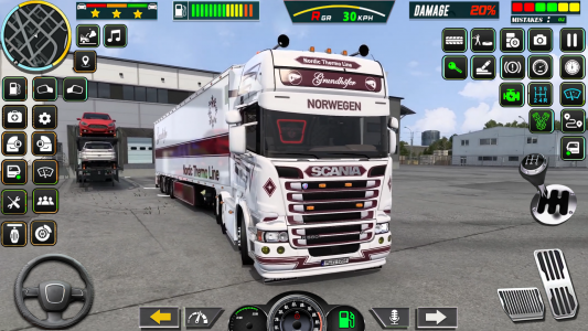 اسکرین شات 1 بازی Truck Game 3d: Truck Simulator