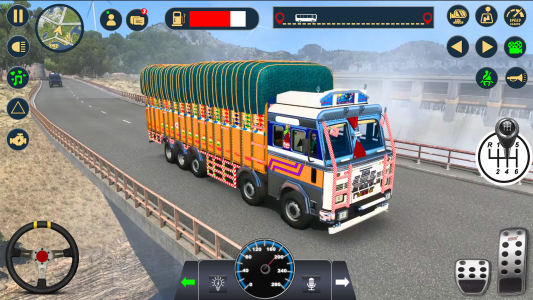 اسکرین شات بازی Indian Offroad Delivery Truck 2