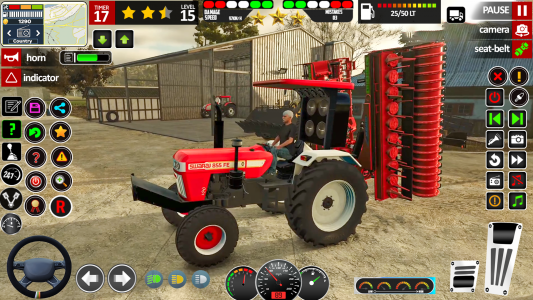اسکرین شات 5 بازی Real Tractor Farming Game 2025