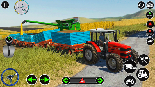 اسکرین شات بازی US Tractor Farming Sim Offroad 5