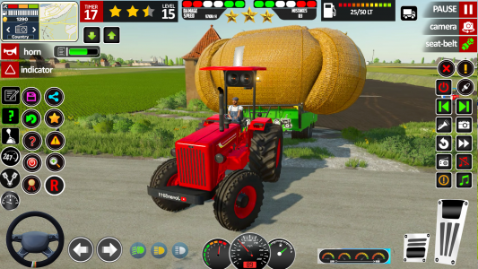 اسکرین شات 2 بازی Real Tractor Farming Game 2025