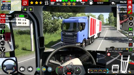 اسکرین شات 6 برنامه US Truck City Transport Sim 3D