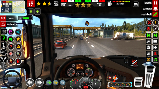 اسکرین شات 6 برنامه US Truck City Transport Sim 3d