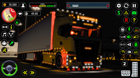 اسکرین شات برنامه US Truck City Transport Sim 3d 5