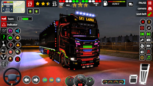 اسکرین شات 4 برنامه US Truck City Transport Sim 3d