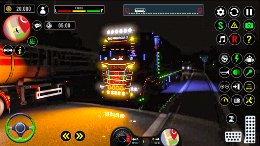 اسکرین شات برنامه US Truck City Transport Sim 3d 7