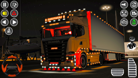 اسکرین شات برنامه US Truck City Transport Sim 3d 2
