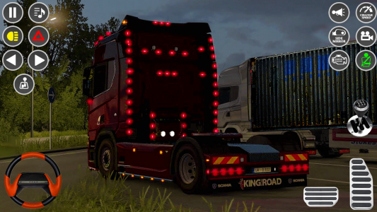 اسکرین شات برنامه US Truck City Transport Sim 3d 5