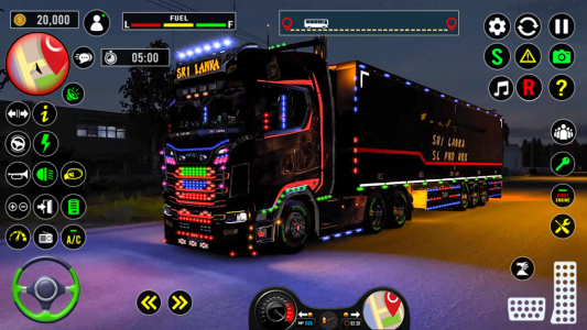 اسکرین شات برنامه US Truck City Transport Sim 3d 3