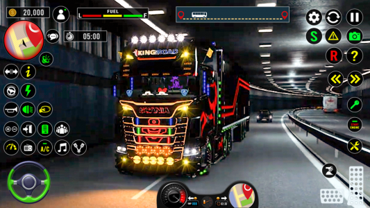اسکرین شات برنامه US Truck City Transport Sim 3d 4