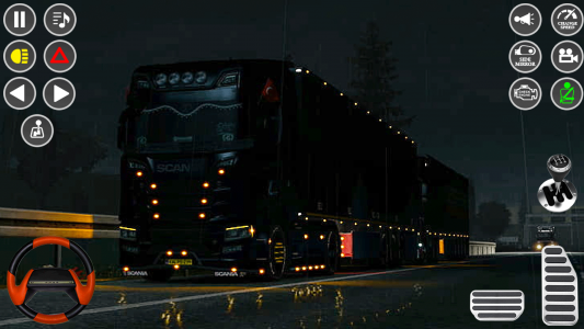 اسکرین شات برنامه US Truck City Transport Sim 3d 6