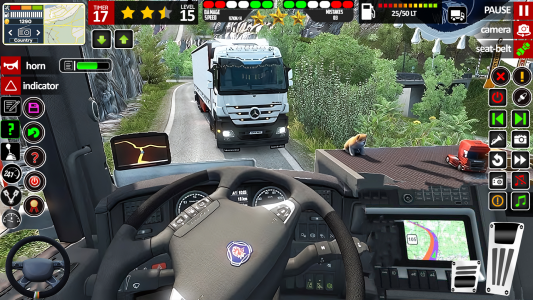 اسکرین شات 5 برنامه US Truck City Transport Sim 3d