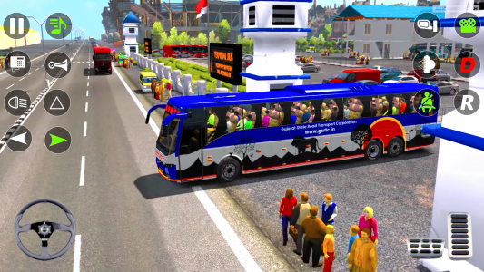 اسکرین شات بازی Luxury Coach Bus Simulator 3D 1