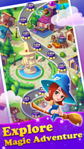 اسکرین شات بازی Magical Jewels - Gems Witch 4