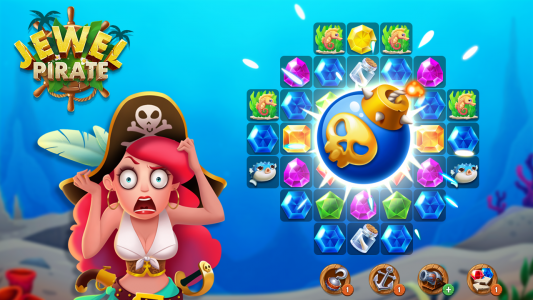 اسکرین شات بازی Jewel Pirate - Treasure Legend 6