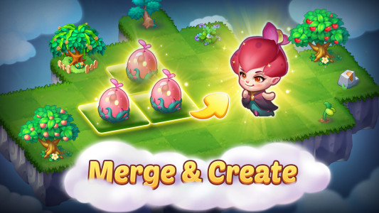 اسکرین شات 1 بازی Merge Tales - Merge 3 Puzzles