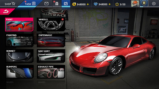 اسکرین شات بازی Street Racing HD 6