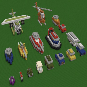 اسکرین شات برنامه Vehicles for minecraft 1
